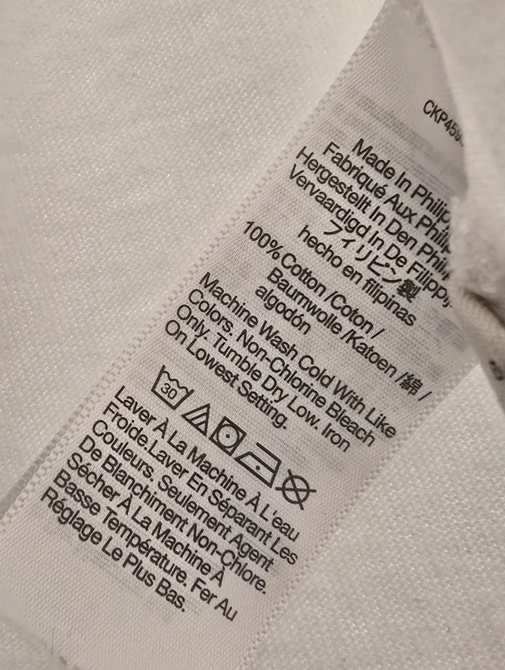 Madewell Cotton Boxy White Tee With Elastic Waist - Picture 3 of 4
